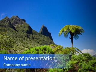 Natural Park Rampart PowerPoint Template