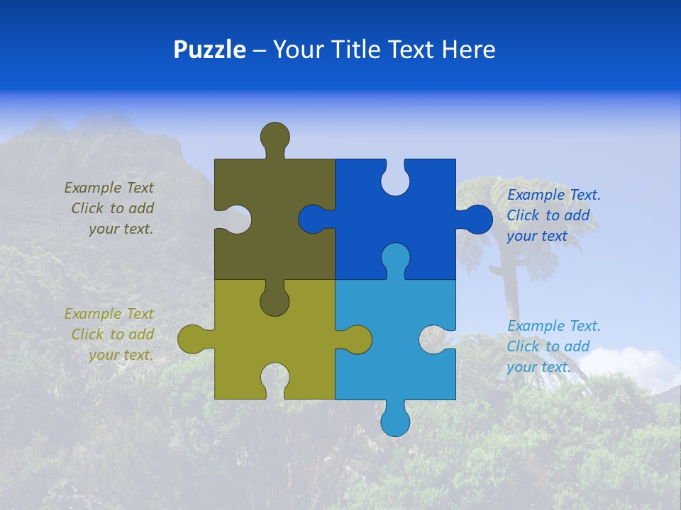 Natural Park Rampart PowerPoint Template