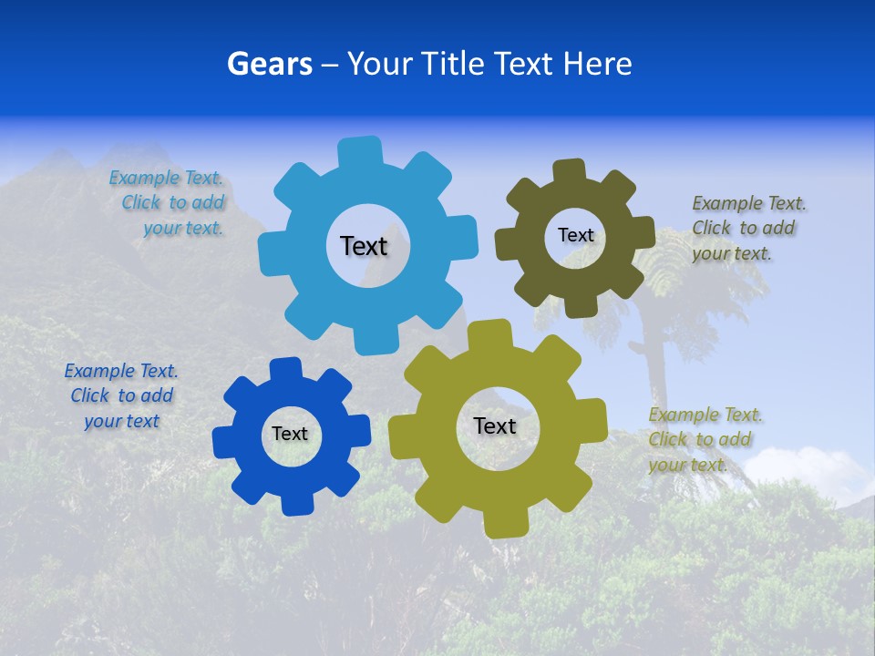 Natural Park Rampart PowerPoint Template