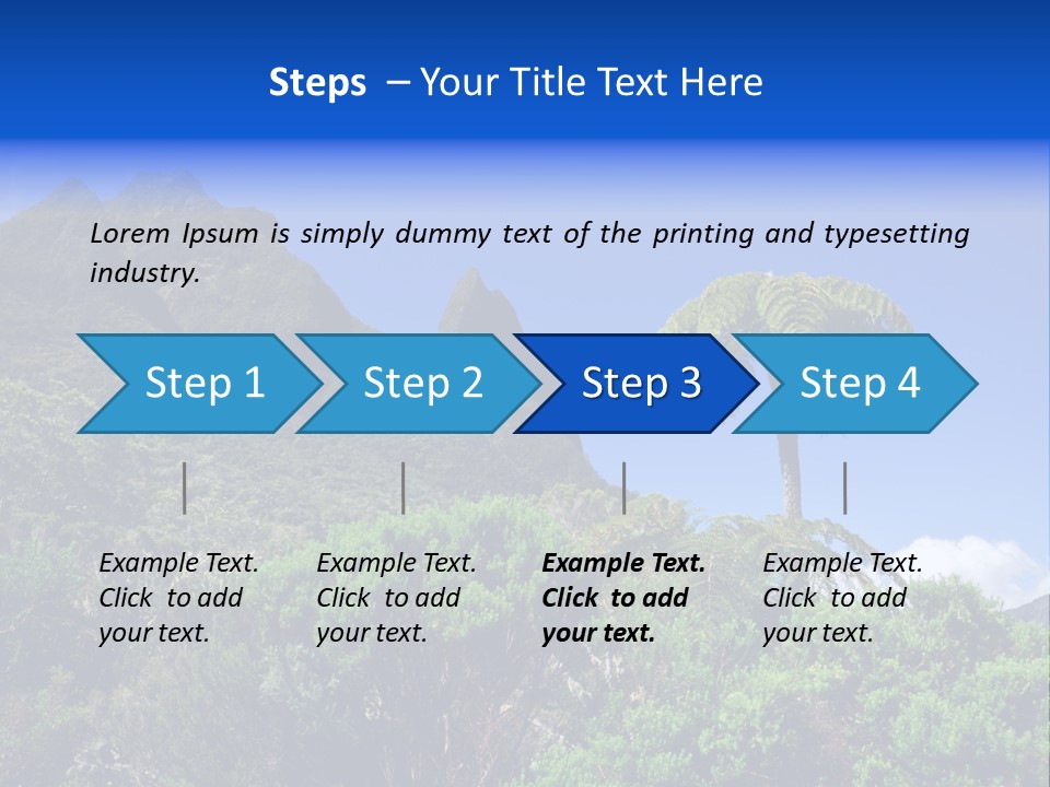 Natural Park Rampart PowerPoint Template