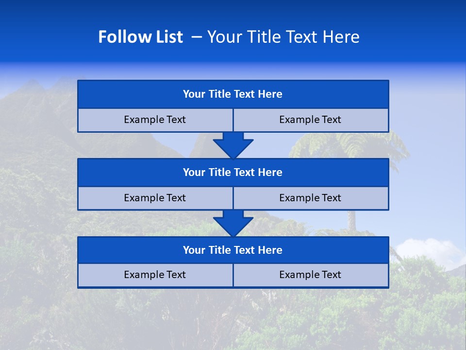 Natural Park Rampart PowerPoint Template