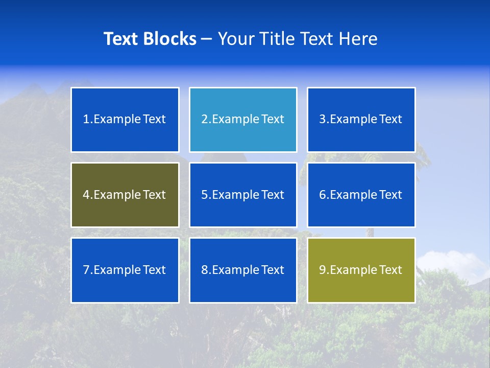 Natural Park Rampart PowerPoint Template