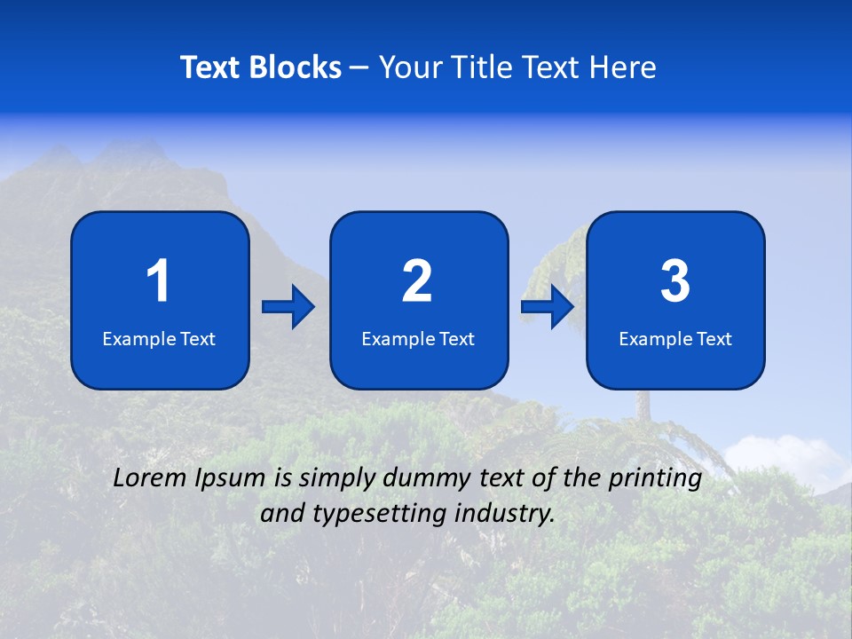 Natural Park Rampart PowerPoint Template