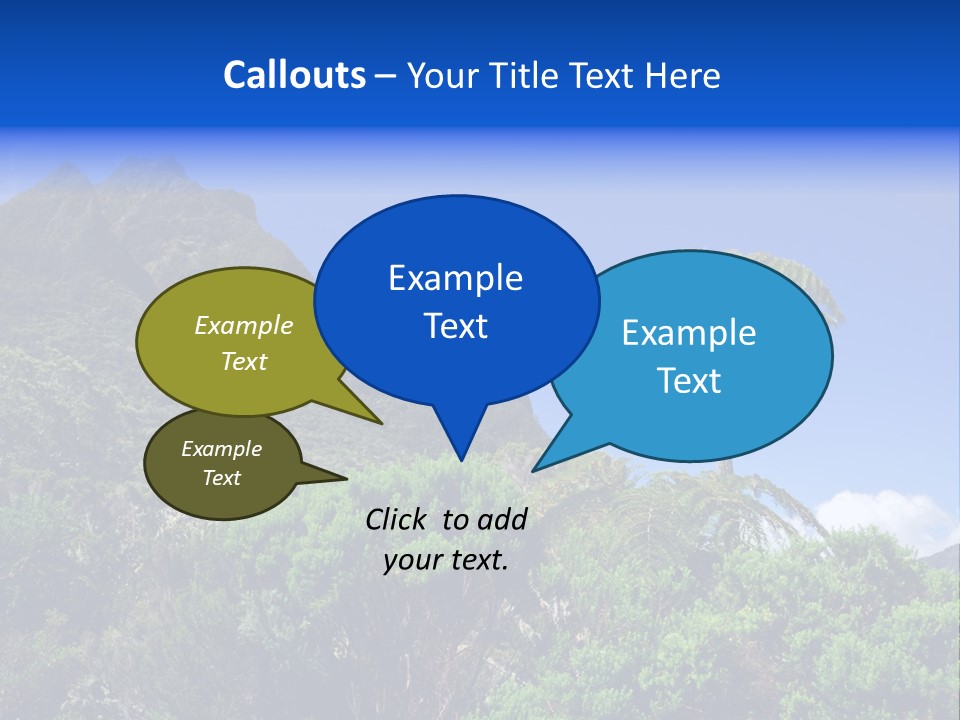 Natural Park Rampart PowerPoint Template