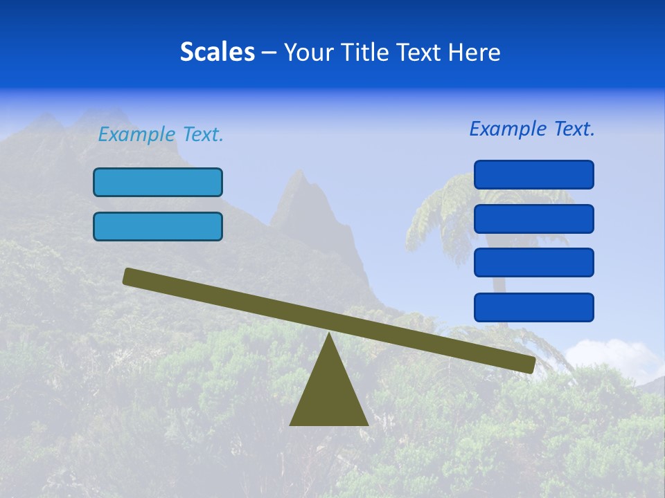 Natural Park Rampart PowerPoint Template
