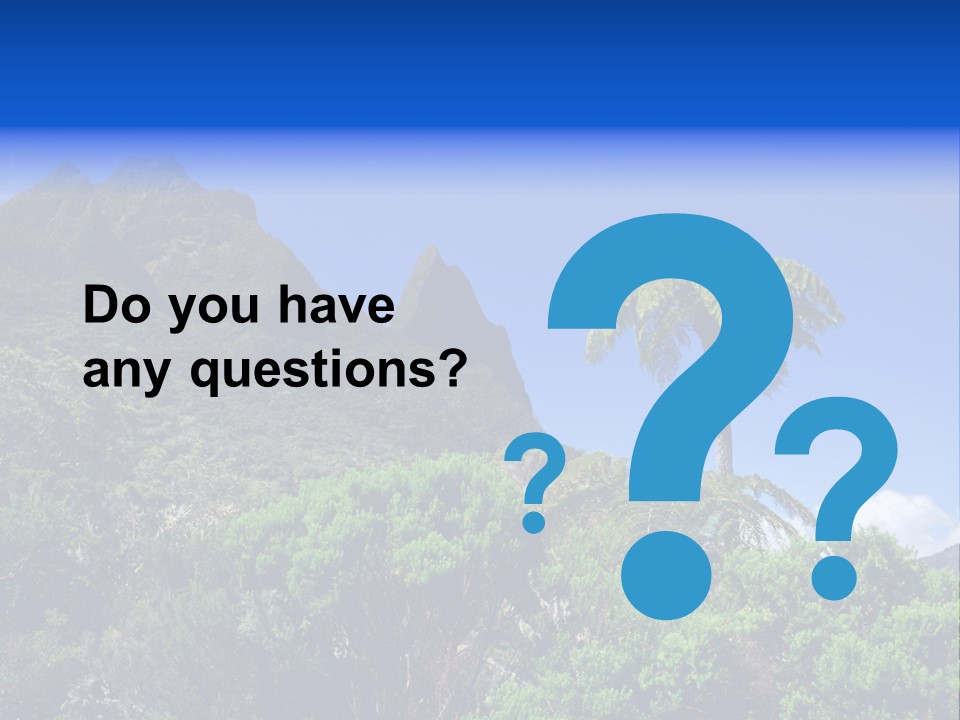 Natural Park Rampart PowerPoint Template