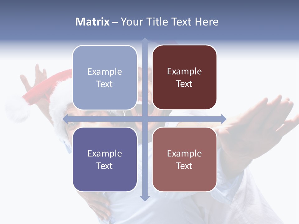 Girl Valentine White PowerPoint Template