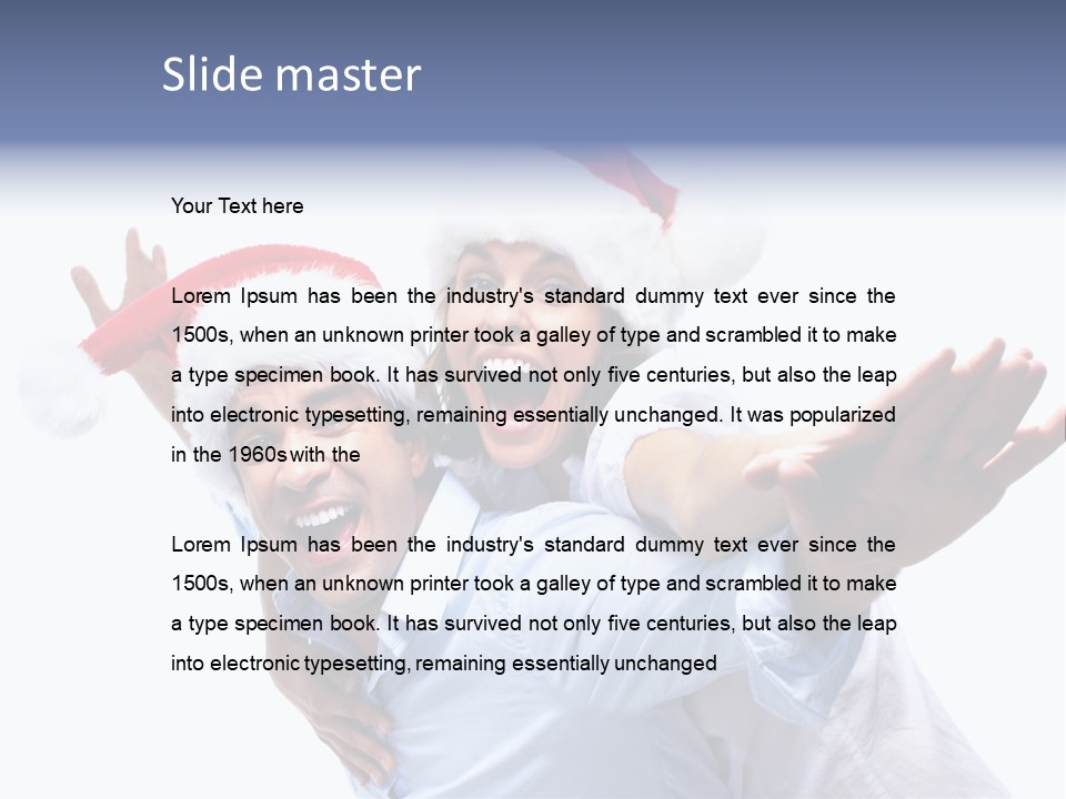 Girl Valentine White PowerPoint Template