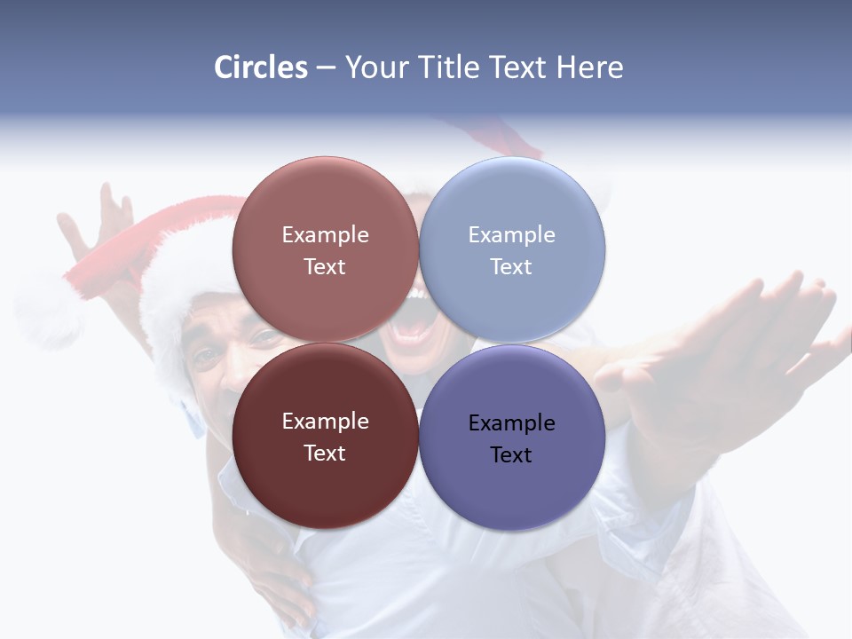 Girl Valentine White PowerPoint Template