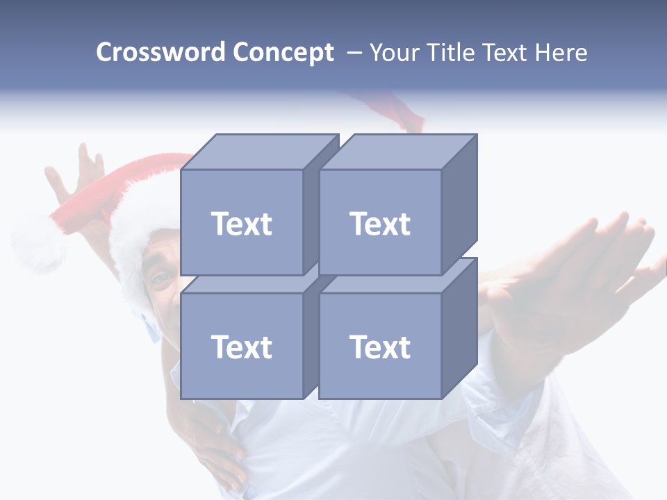 Girl Valentine White PowerPoint Template