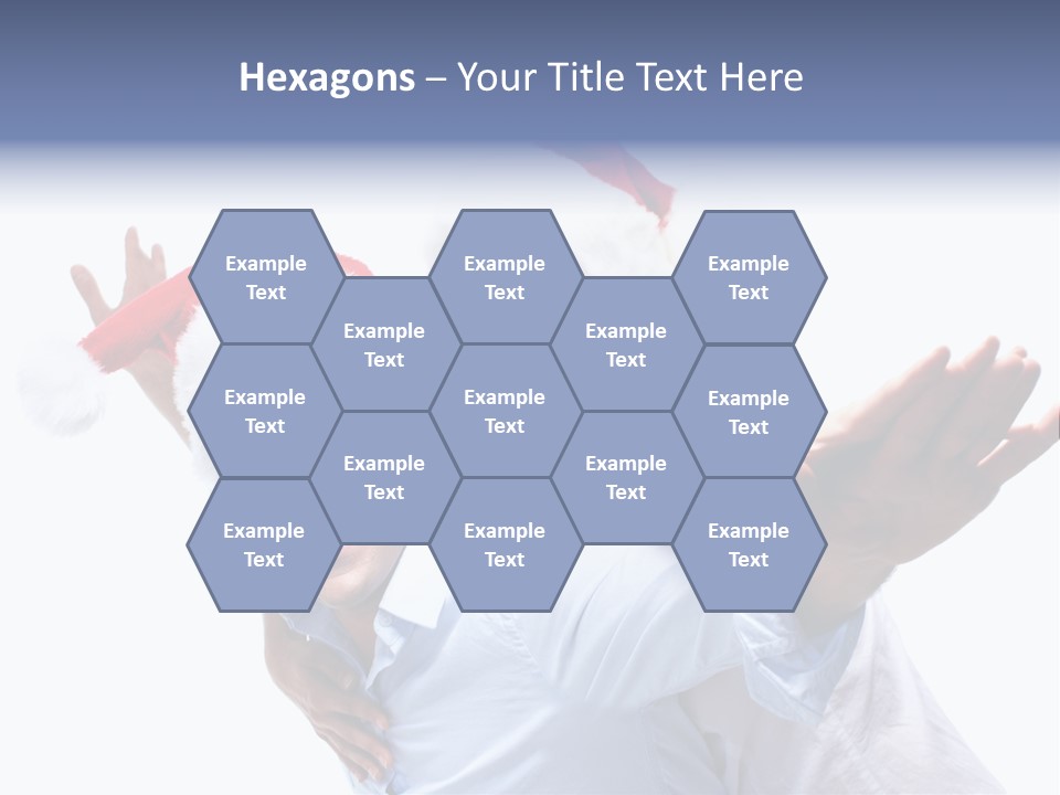 Girl Valentine White PowerPoint Template