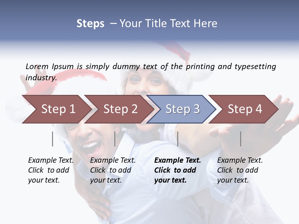 Girl Valentine White PowerPoint Template