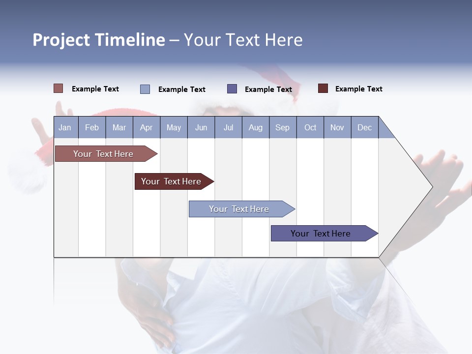 Girl Valentine White PowerPoint Template