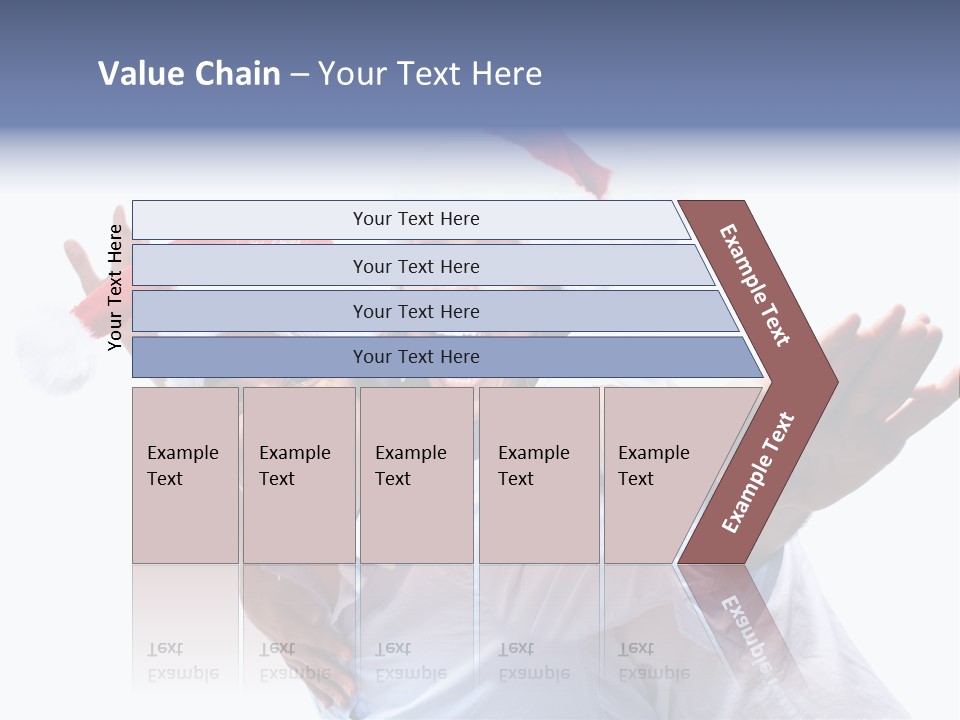 Girl Valentine White PowerPoint Template