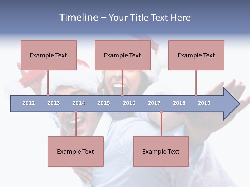 Girl Valentine White PowerPoint Template