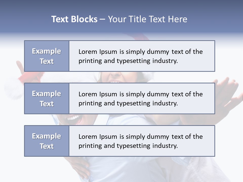 Girl Valentine White PowerPoint Template