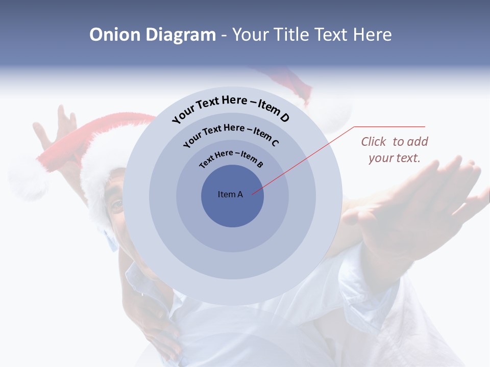 Girl Valentine White PowerPoint Template