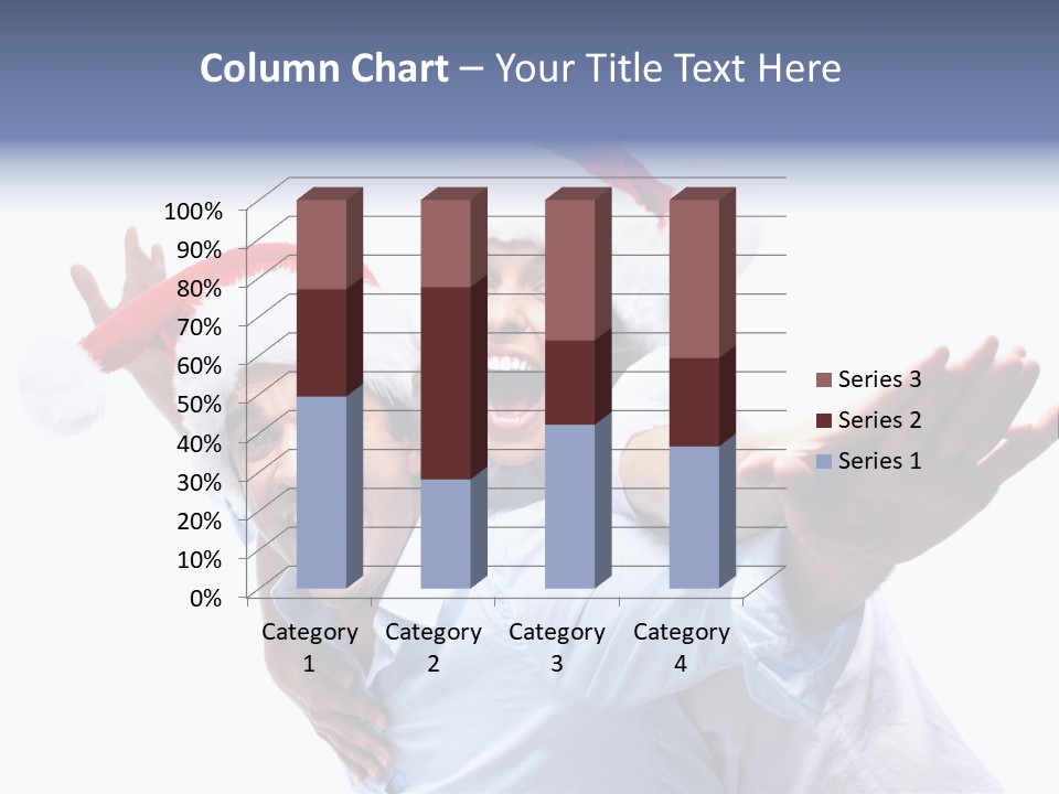 Girl Valentine White PowerPoint Template