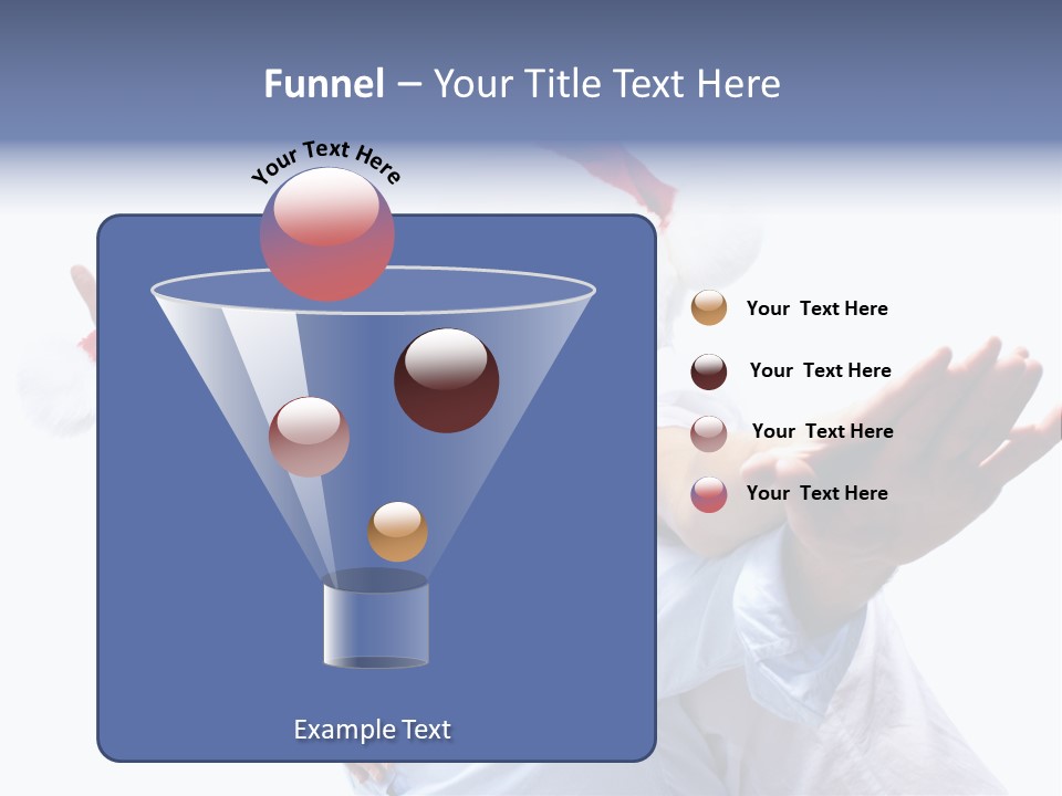 Girl Valentine White PowerPoint Template