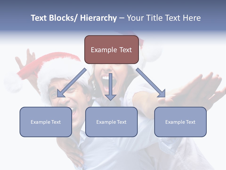 Girl Valentine White PowerPoint Template