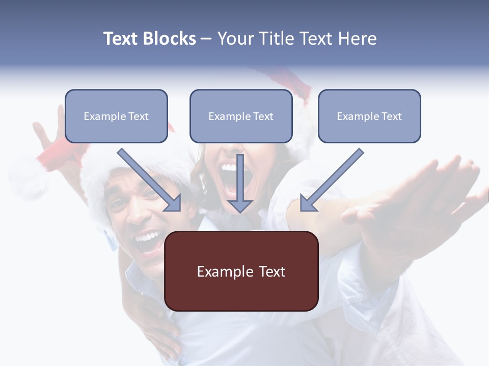 Girl Valentine White PowerPoint Template