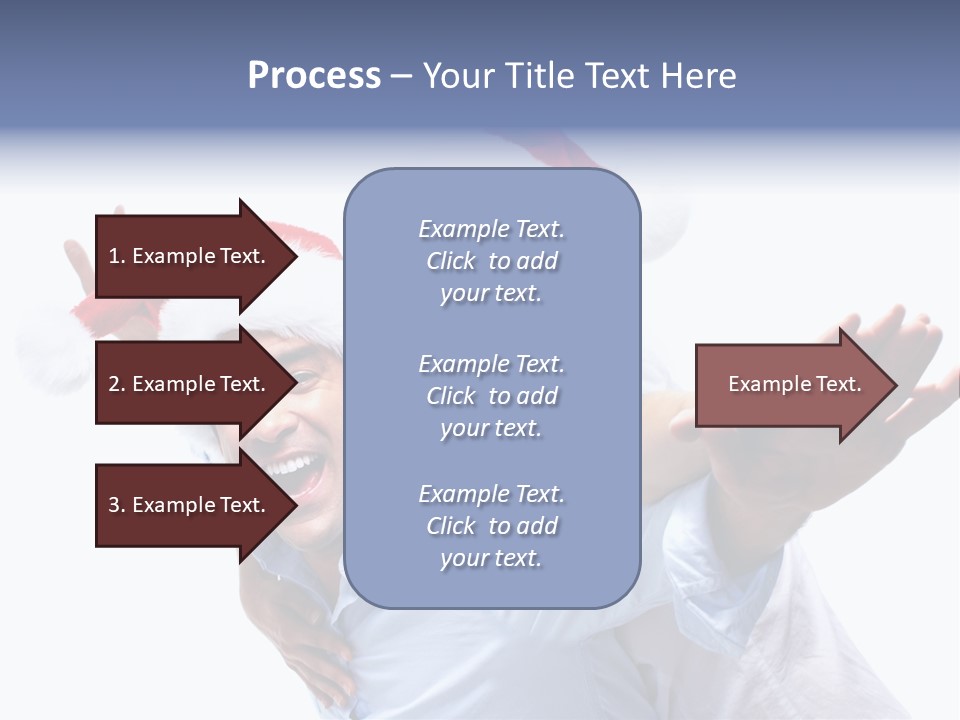 Girl Valentine White PowerPoint Template