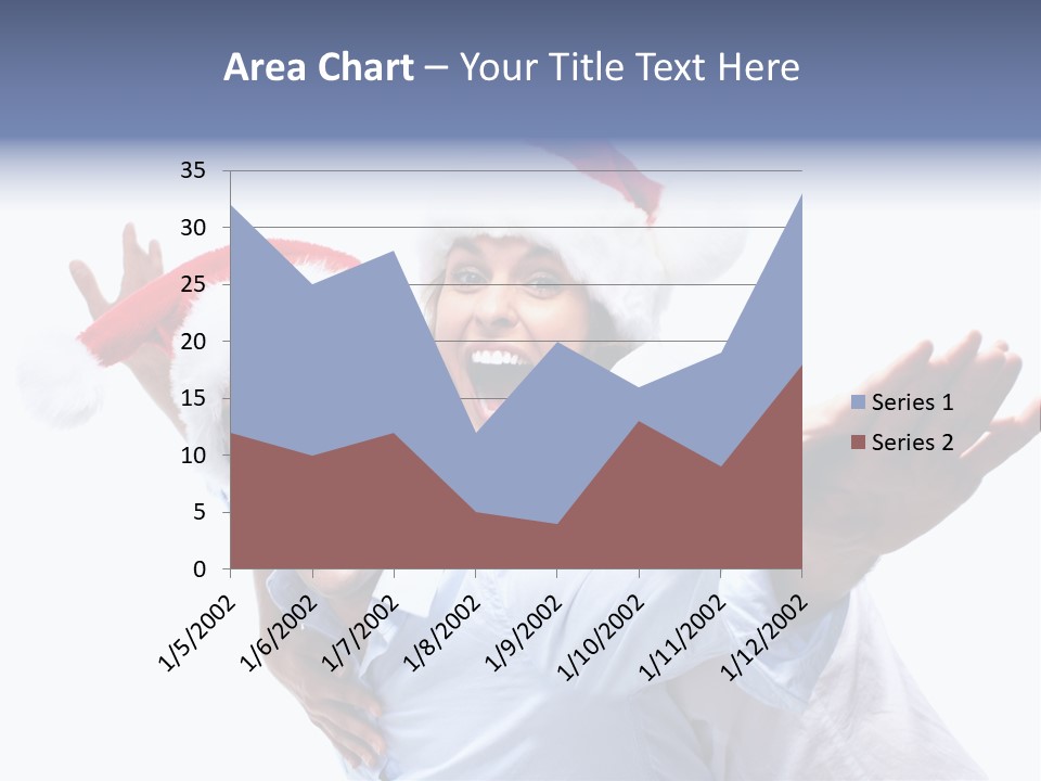 Girl Valentine White PowerPoint Template