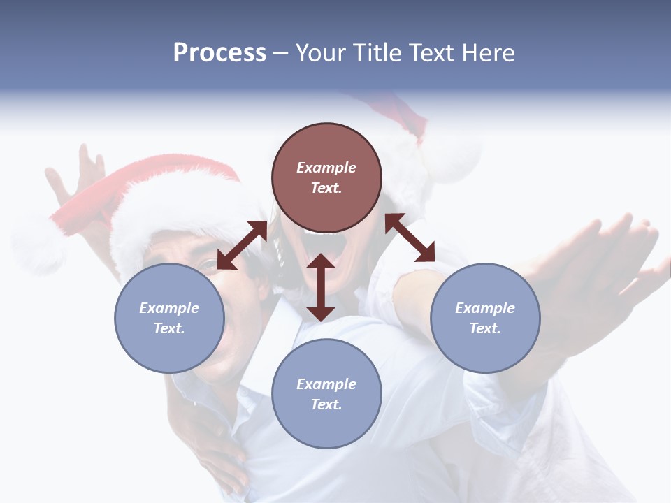 Girl Valentine White PowerPoint Template