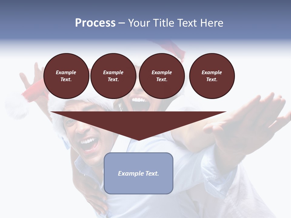 Girl Valentine White PowerPoint Template