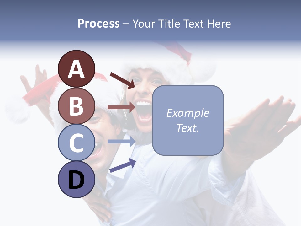 Girl Valentine White PowerPoint Template