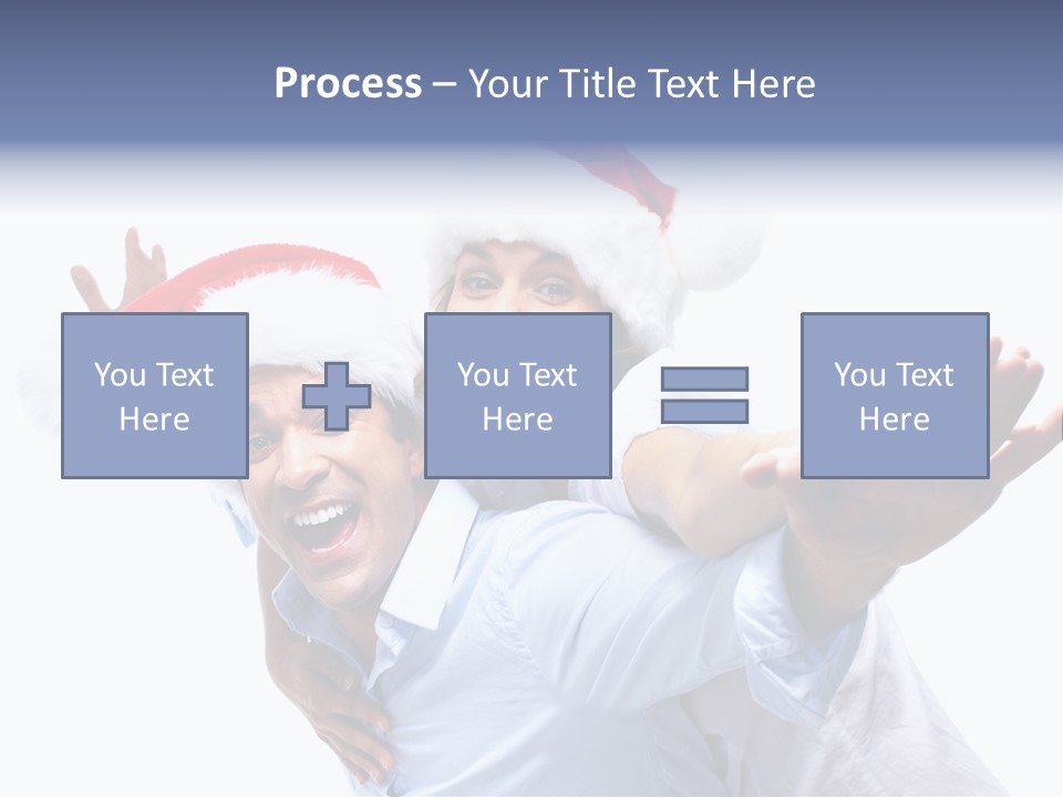 Girl Valentine White PowerPoint Template