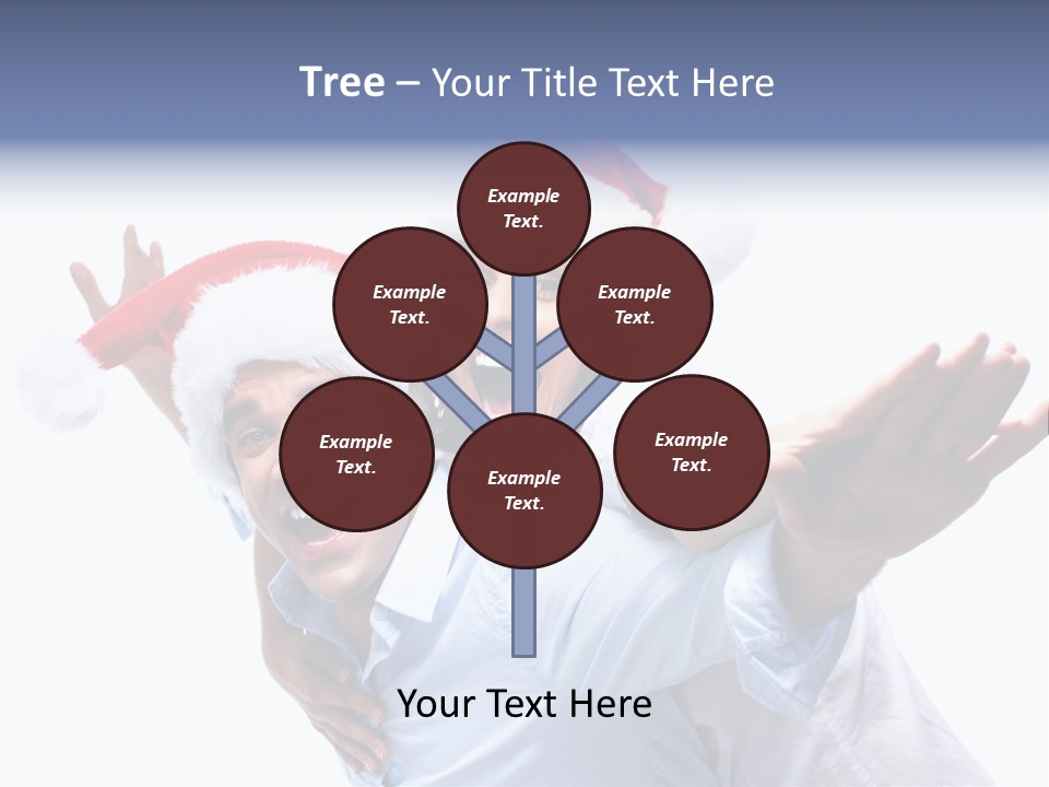 Girl Valentine White PowerPoint Template