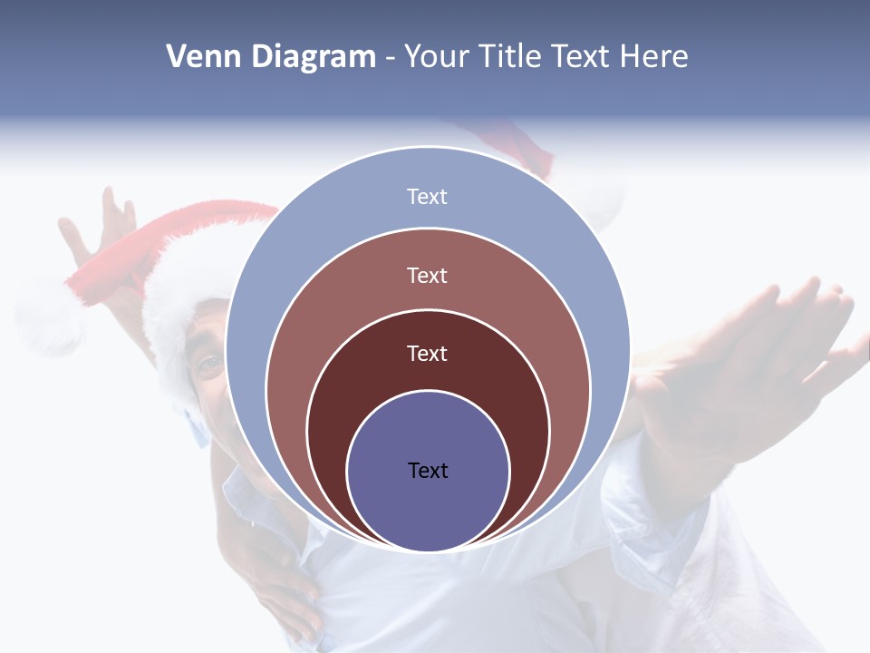 Girl Valentine White PowerPoint Template