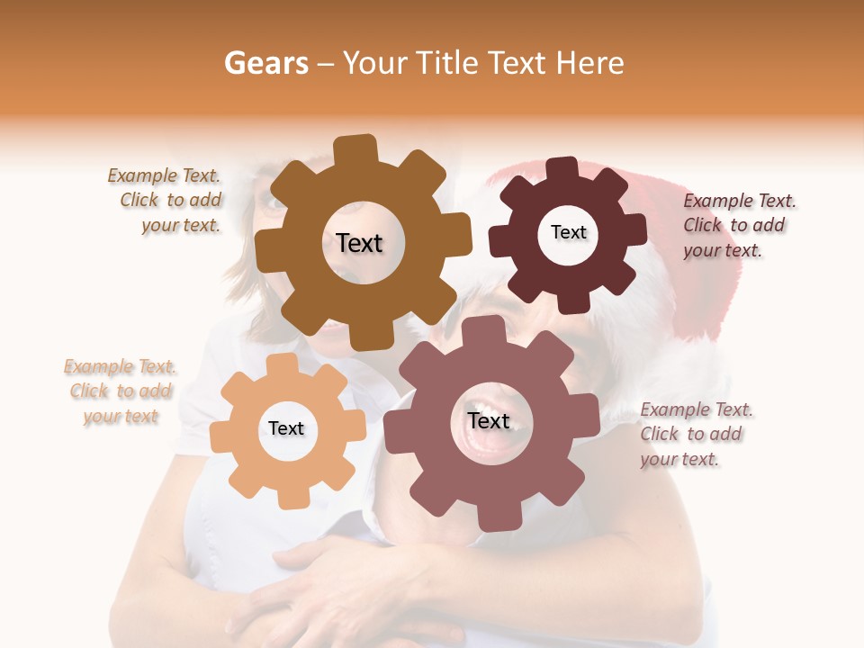 Valentine White Isolate PowerPoint Template