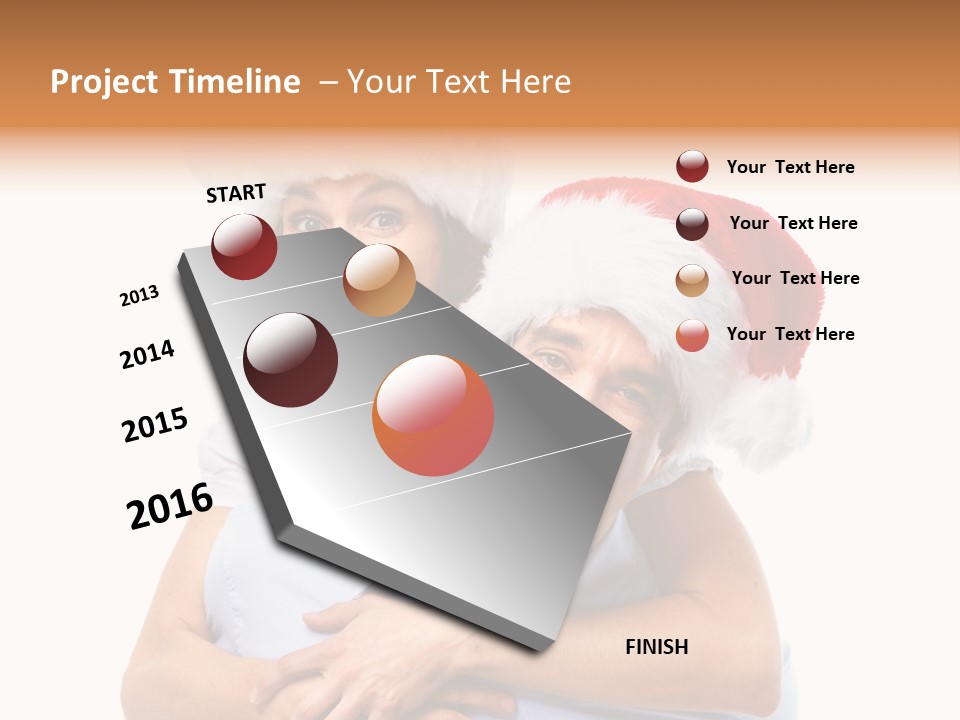Valentine White Isolate PowerPoint Template