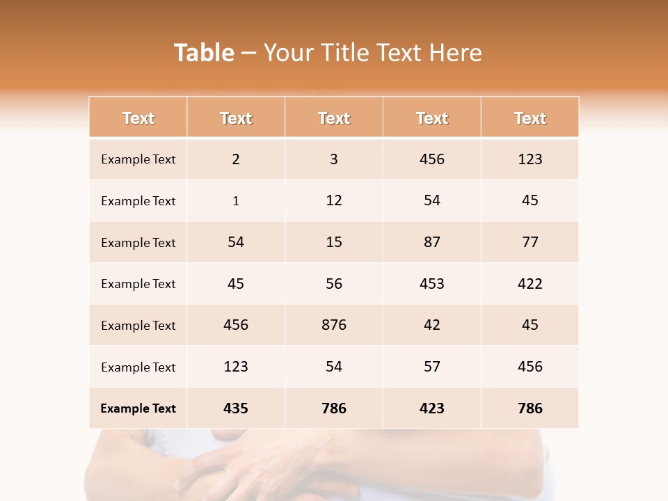 Valentine White Isolate PowerPoint Template