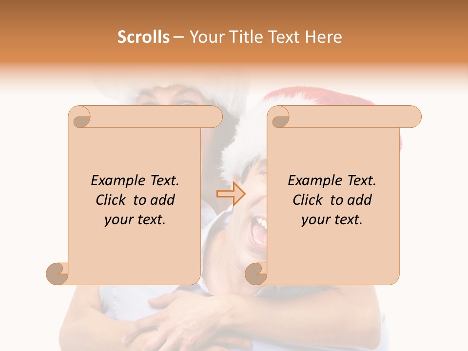 Valentine White Isolate PowerPoint Template