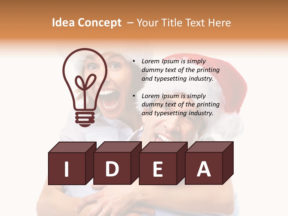 Valentine White Isolate PowerPoint Template