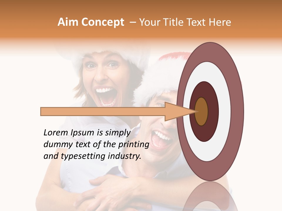 Valentine White Isolate PowerPoint Template