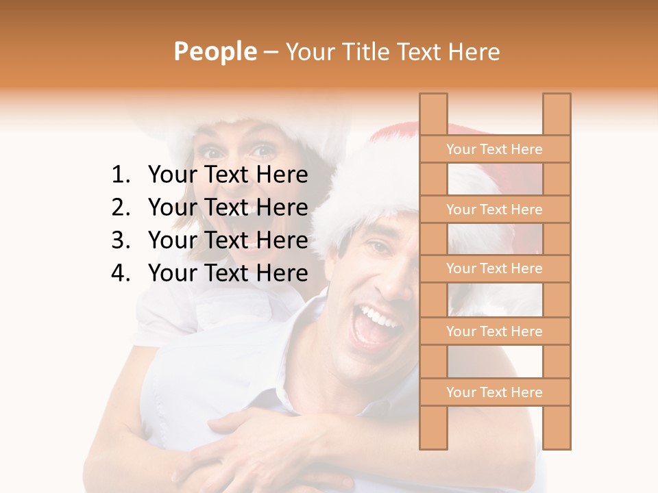 Valentine White Isolate PowerPoint Template