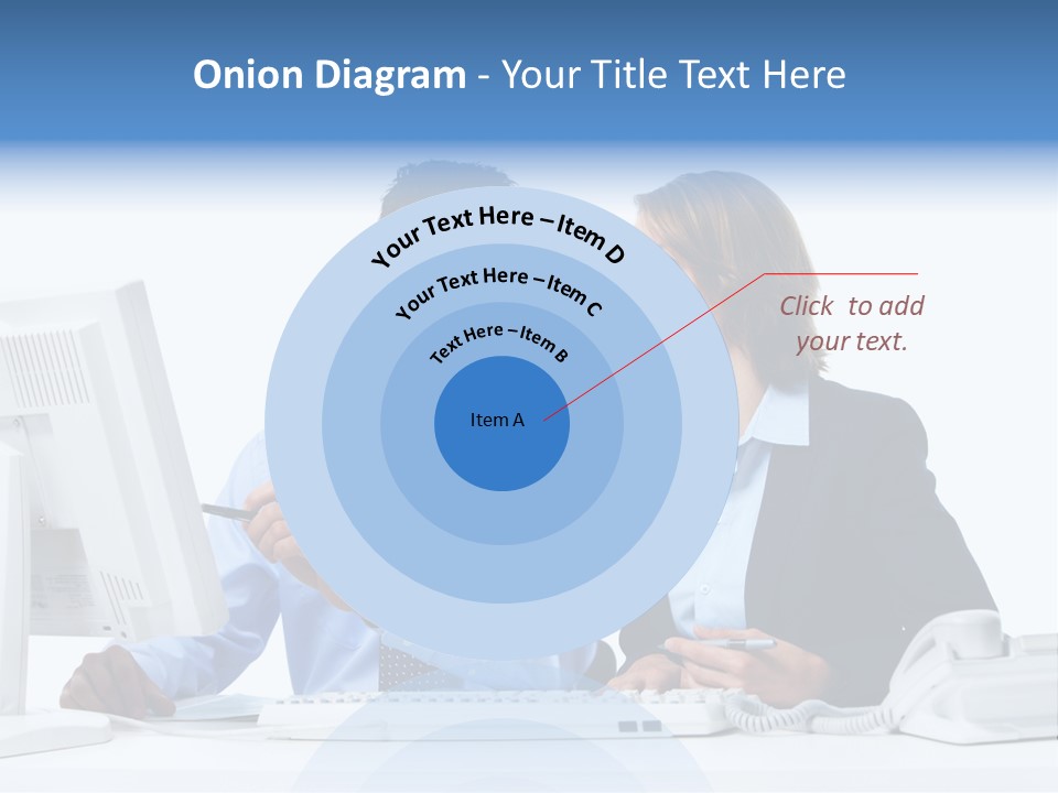 Meeting Internet Businesswoman PowerPoint Template