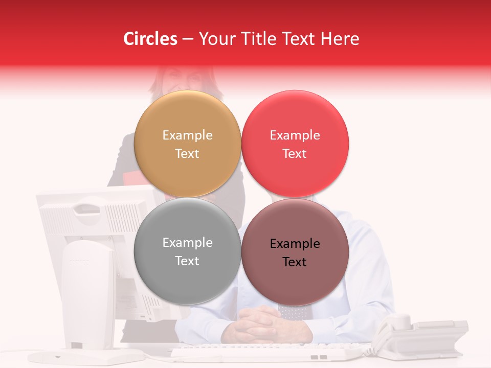 Background Large Occupation PowerPoint Template