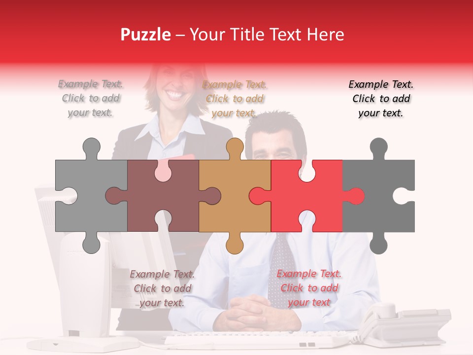 Background Large Occupation PowerPoint Template