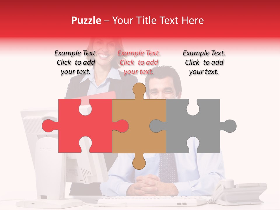 Background Large Occupation PowerPoint Template