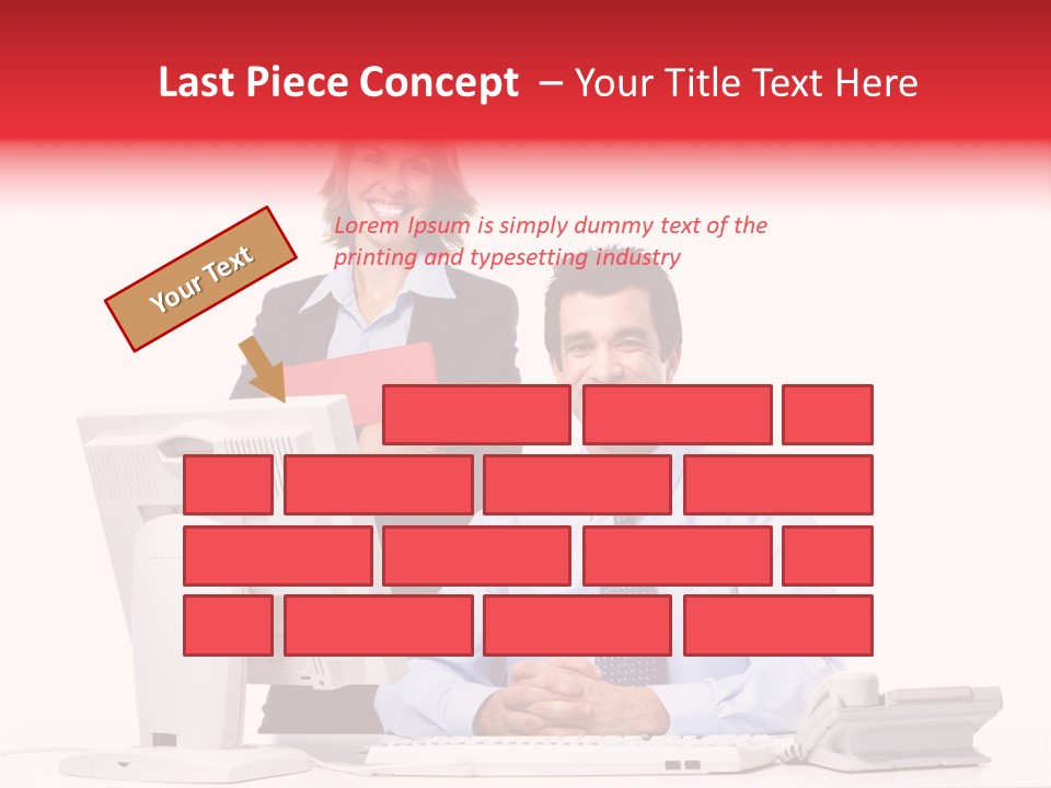 Background Large Occupation PowerPoint Template