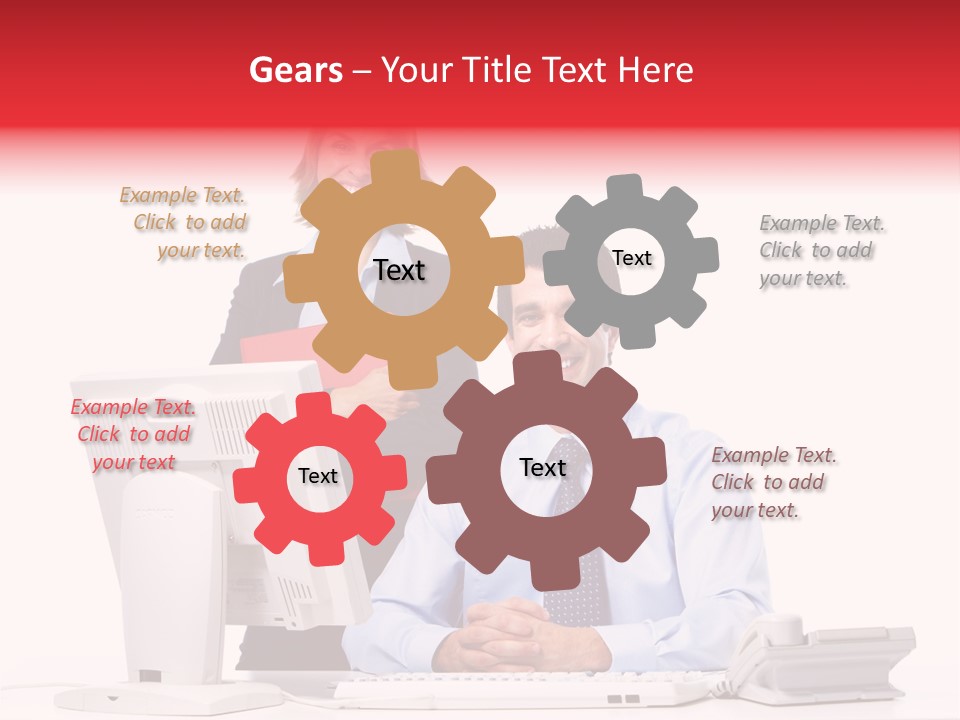 Background Large Occupation PowerPoint Template