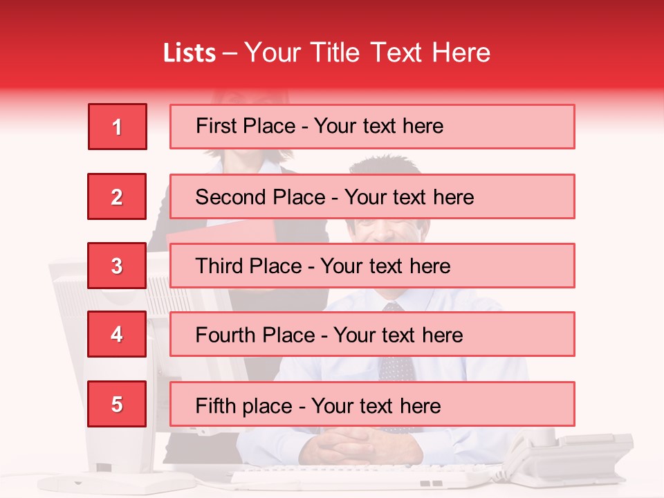 Background Large Occupation PowerPoint Template