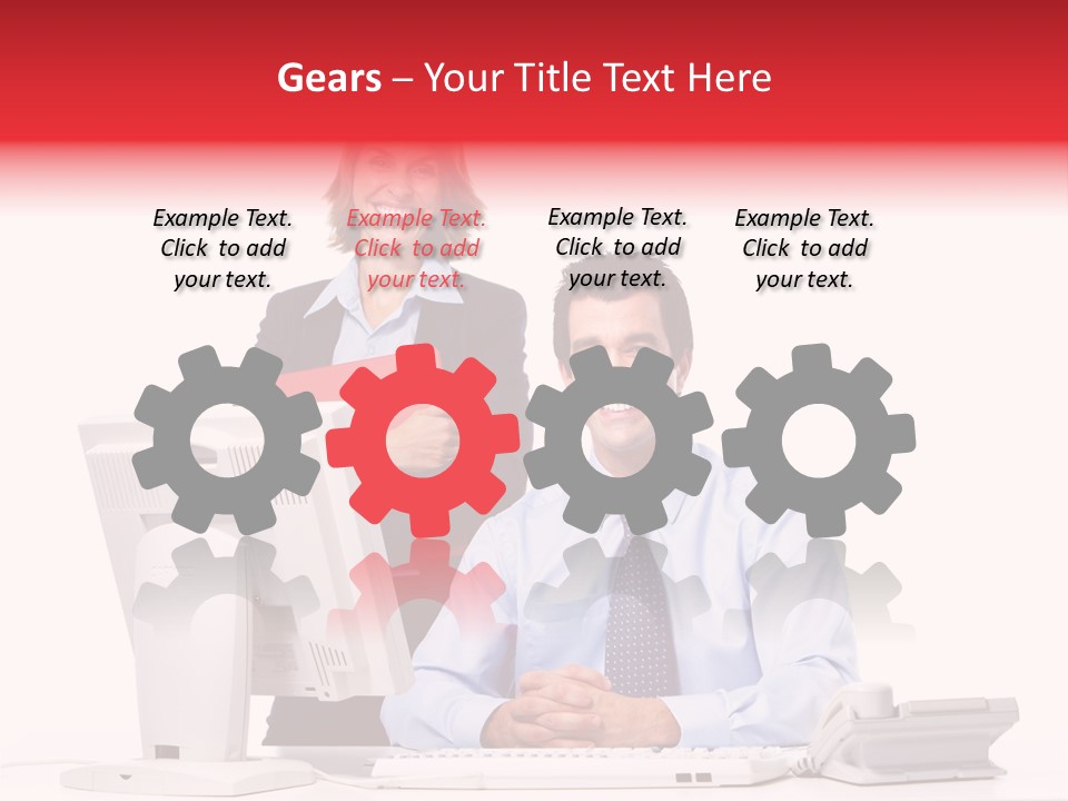 Background Large Occupation PowerPoint Template