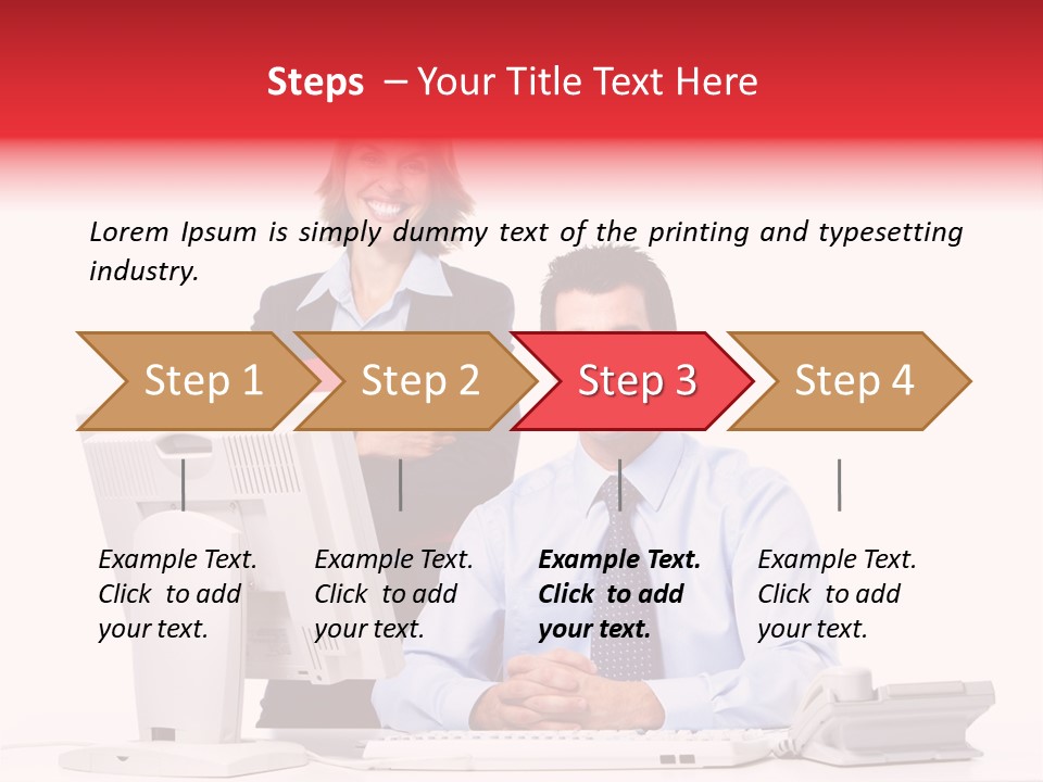Background Large Occupation PowerPoint Template