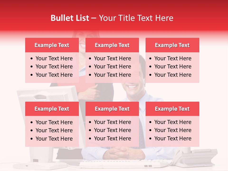 Background Large Occupation PowerPoint Template